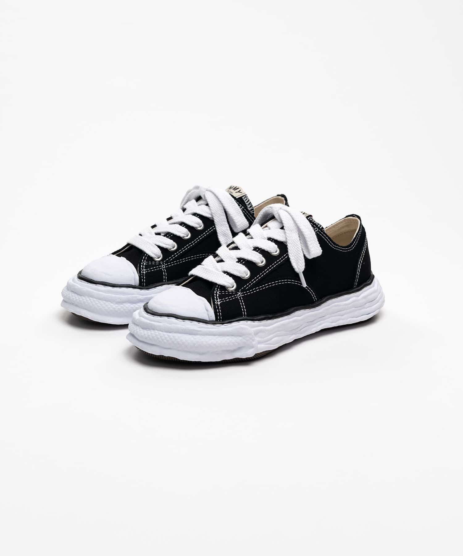 Maison MIHARA YASUHIRO/"PETERSON23" OG Sole Canvas Low-top Sneaker black 36