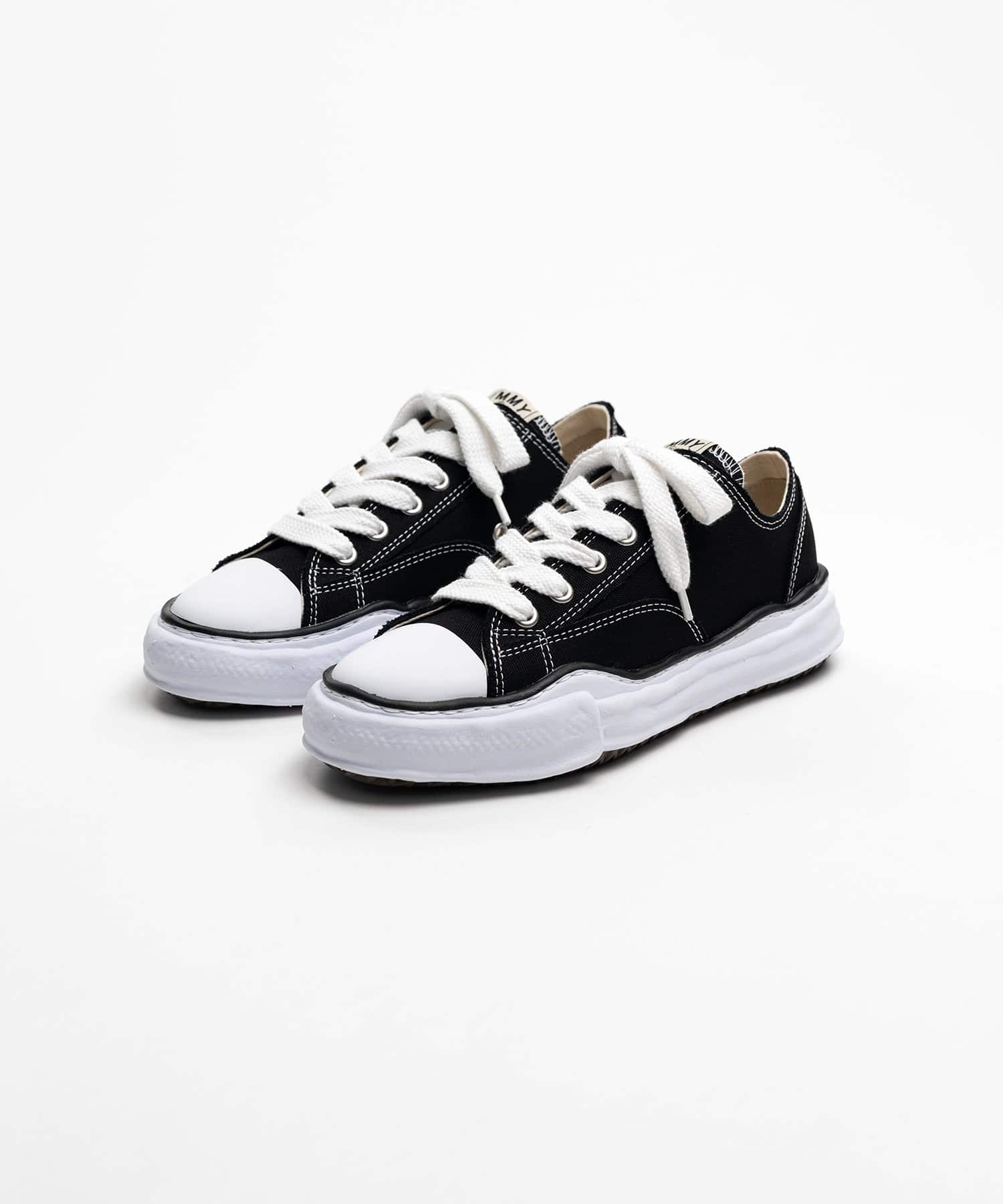 Maison MIHARA YASUHIRO/"PETERSON" OG Sole Canvas Low-top Sneaker black 36