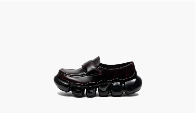 grounds/グラウンズ/JEWELRY LOAFER LEATHER/WINE / BLACK WINE / BLACK 39