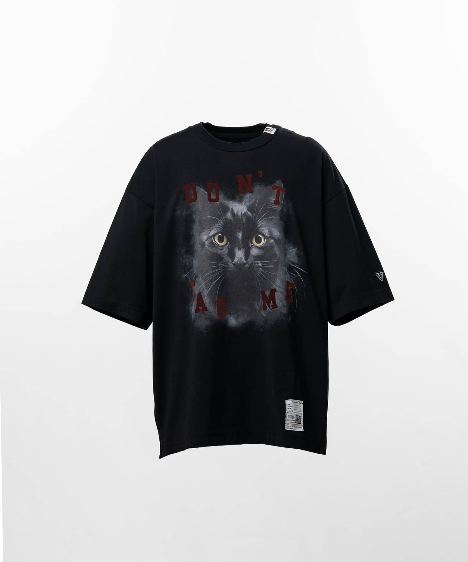 Maison MIHARA YASUHIRO/ミハラヤスヒロ/Cat Printed T-shirt black 44