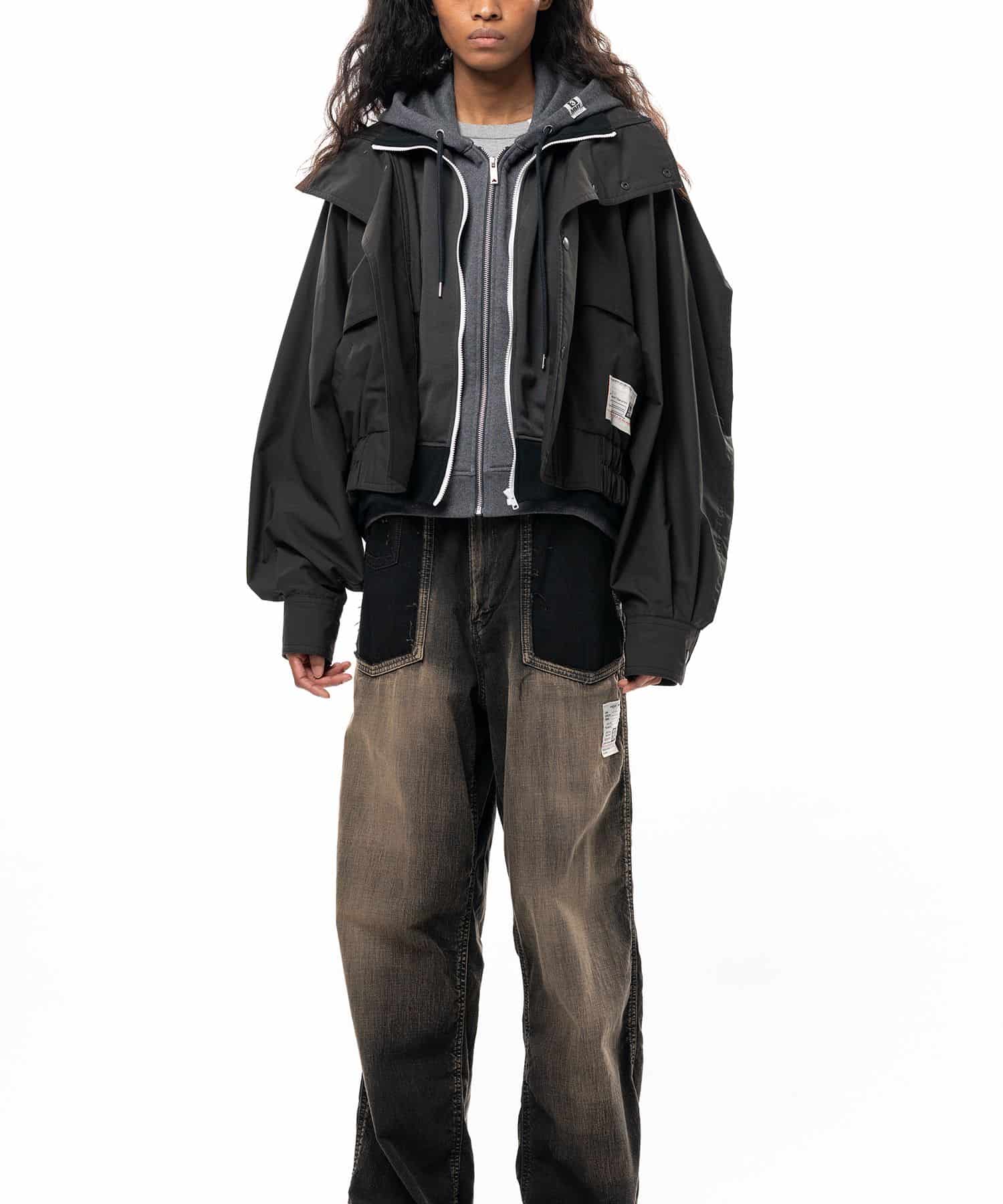 Maison MIHARA YASUHIRO/Triple Layered Bomber Jacket black 36
