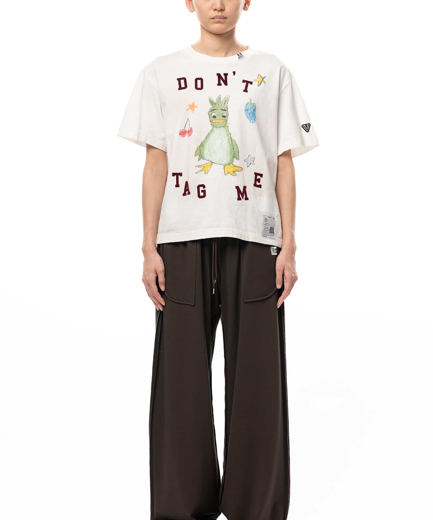 Maison MIHARA YASUHIRO/Leon Doodle Printed T-shirt white 36