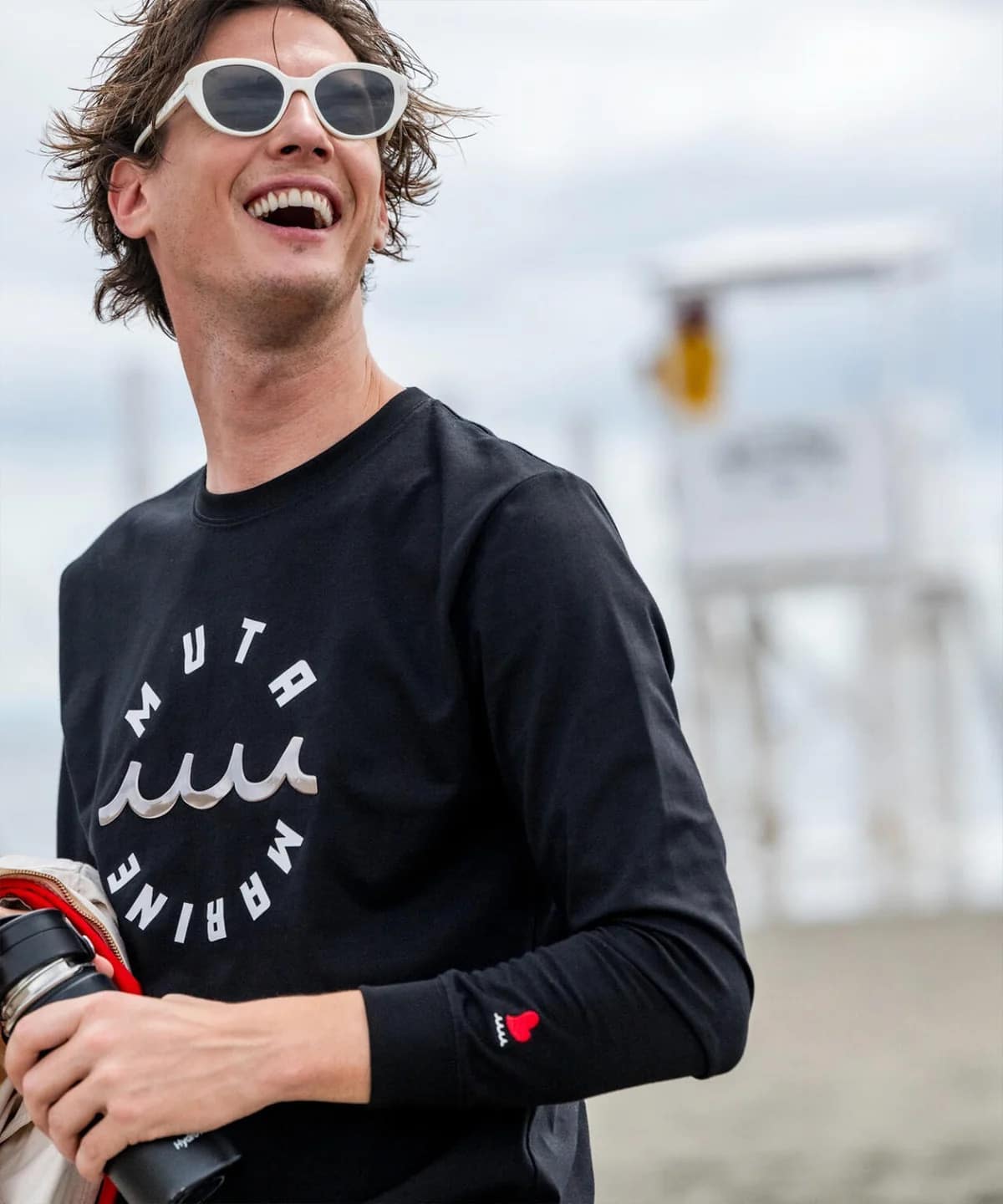 muta MARINE/ムータ マリン/Circle MM Metal Wave LS black M