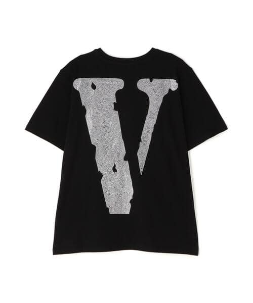 VLONE/ヴィーロン/RHINE STONE-VLONE TEE black M