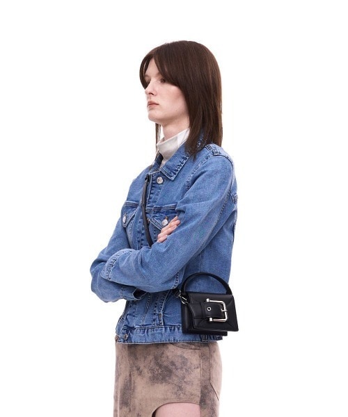 OSOI/オソイ BELTED BROCLE MICRO ショルダーバッグ ミニバッグ ハンドバッグ