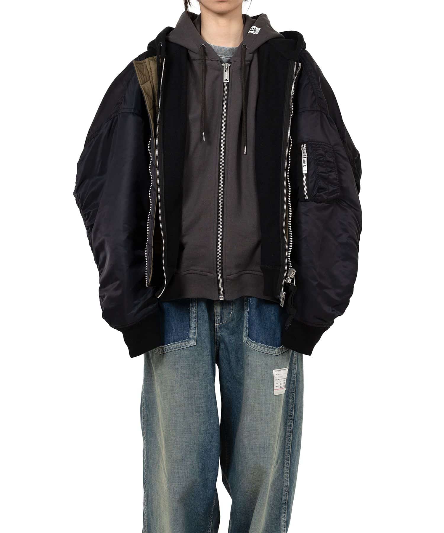 Maison MIHARA YASUHIRO/Triple Layered Flight Jacket