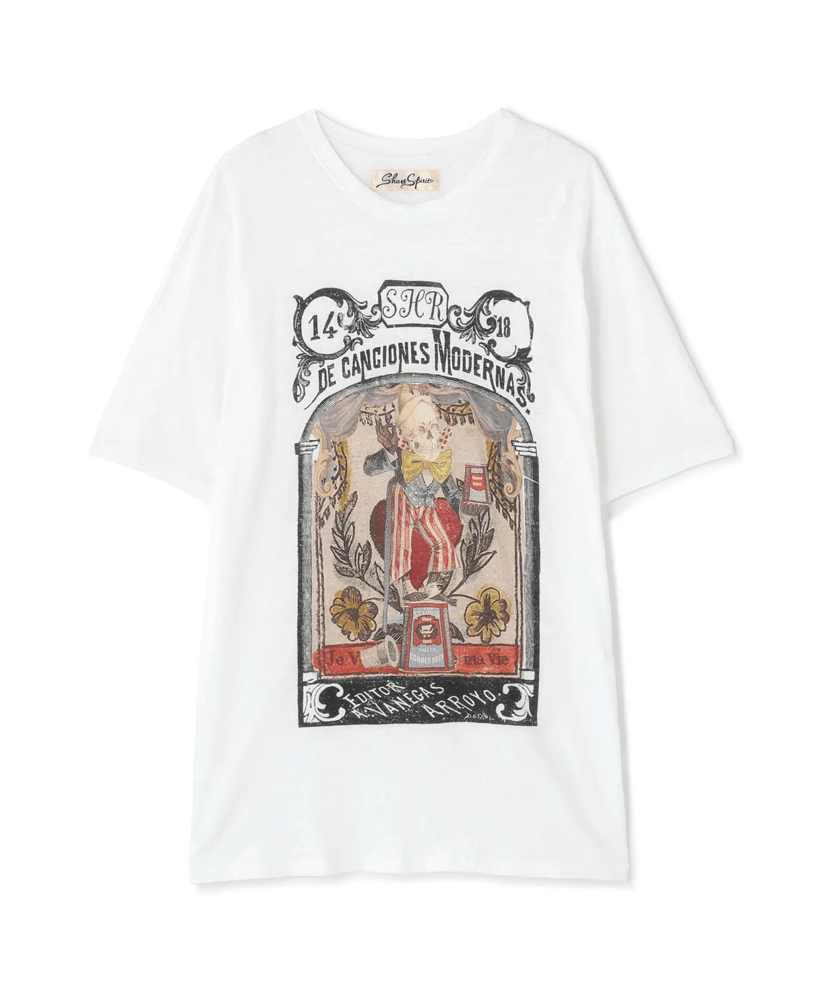 SHARE SPIRIT/シェアースピリット/Skull Tee