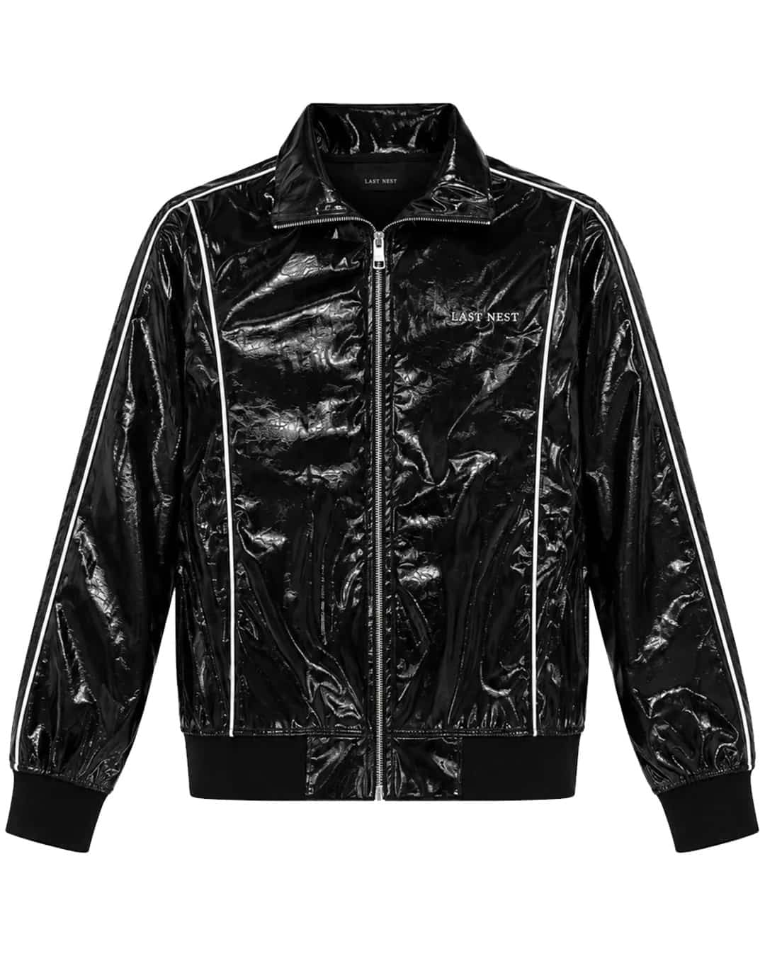 LAST NEST/Patent Track Jacket / Black(M black)｜ ROYAL FLASH