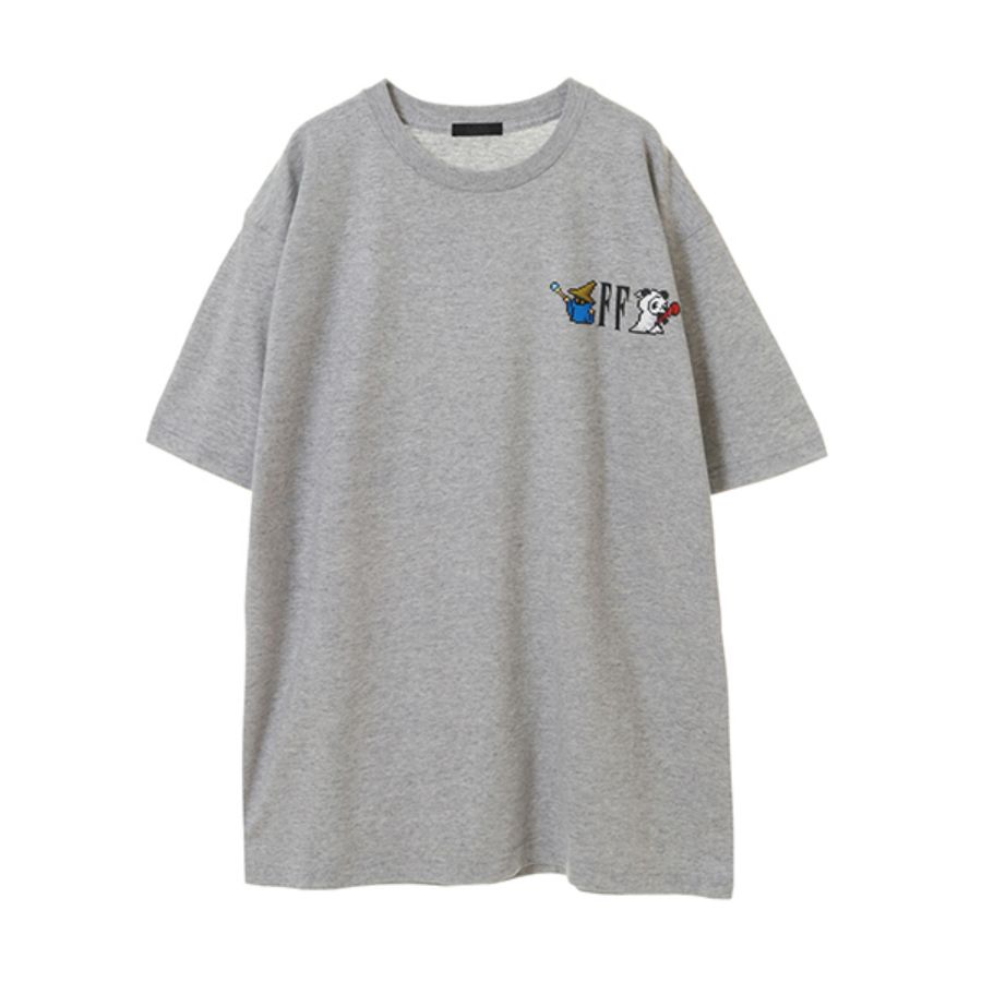 ピクセルリマスター ファイナルファンタジー Tシャツ HEATHER GRAY