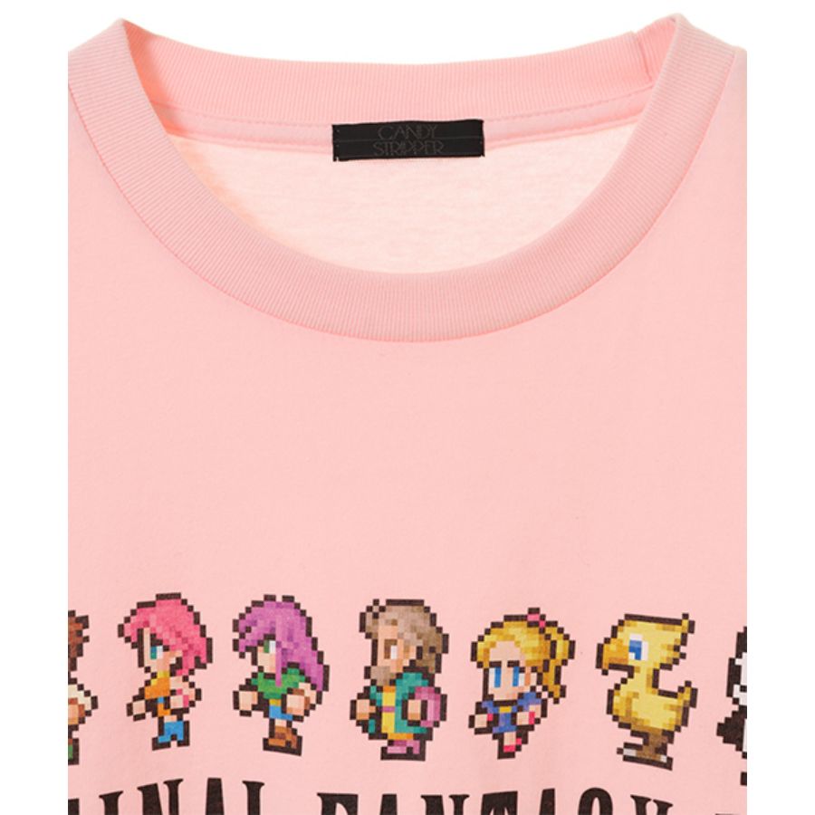 ピクセルリマスター ファイナルファンタジーＶ Tシャツ PINK