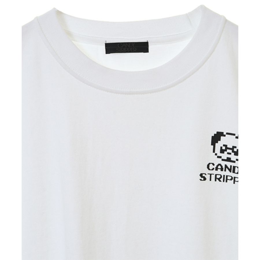 ピクセルリマスター ファイナルファンタジーＩ～ＶＩミックス ロングスリーブＴシャツ OFF WHITE