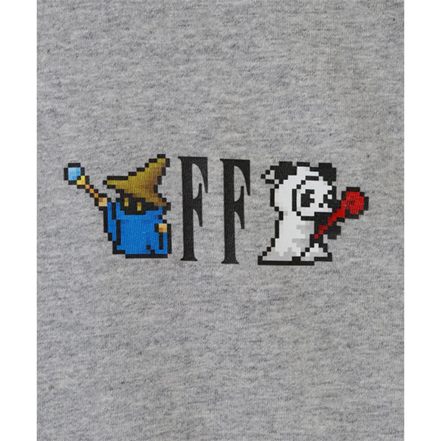 ピクセルリマスター ファイナルファンタジー Tシャツ HEATHER GRAY