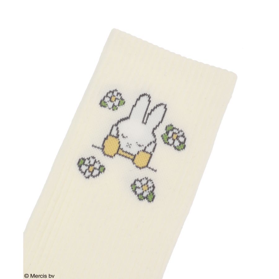 MIFFY AND FLOWER SOCKS(PINK)｜ Candy Stripper｜名古屋PARCO