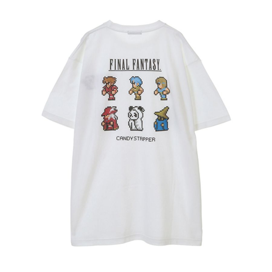 ピクセルリマスター ファイナルファンタジー Tシャツ HEATHER GRAY