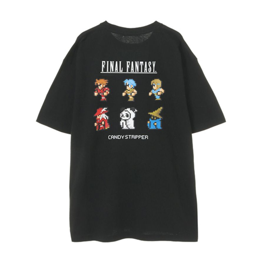 ピクセルリマスター ファイナルファンタジー Tシャツ HEATHER GRAY