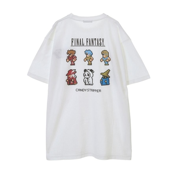 ピクセルリマスター ファイナルファンタジー Tシャツ OFF WHITE