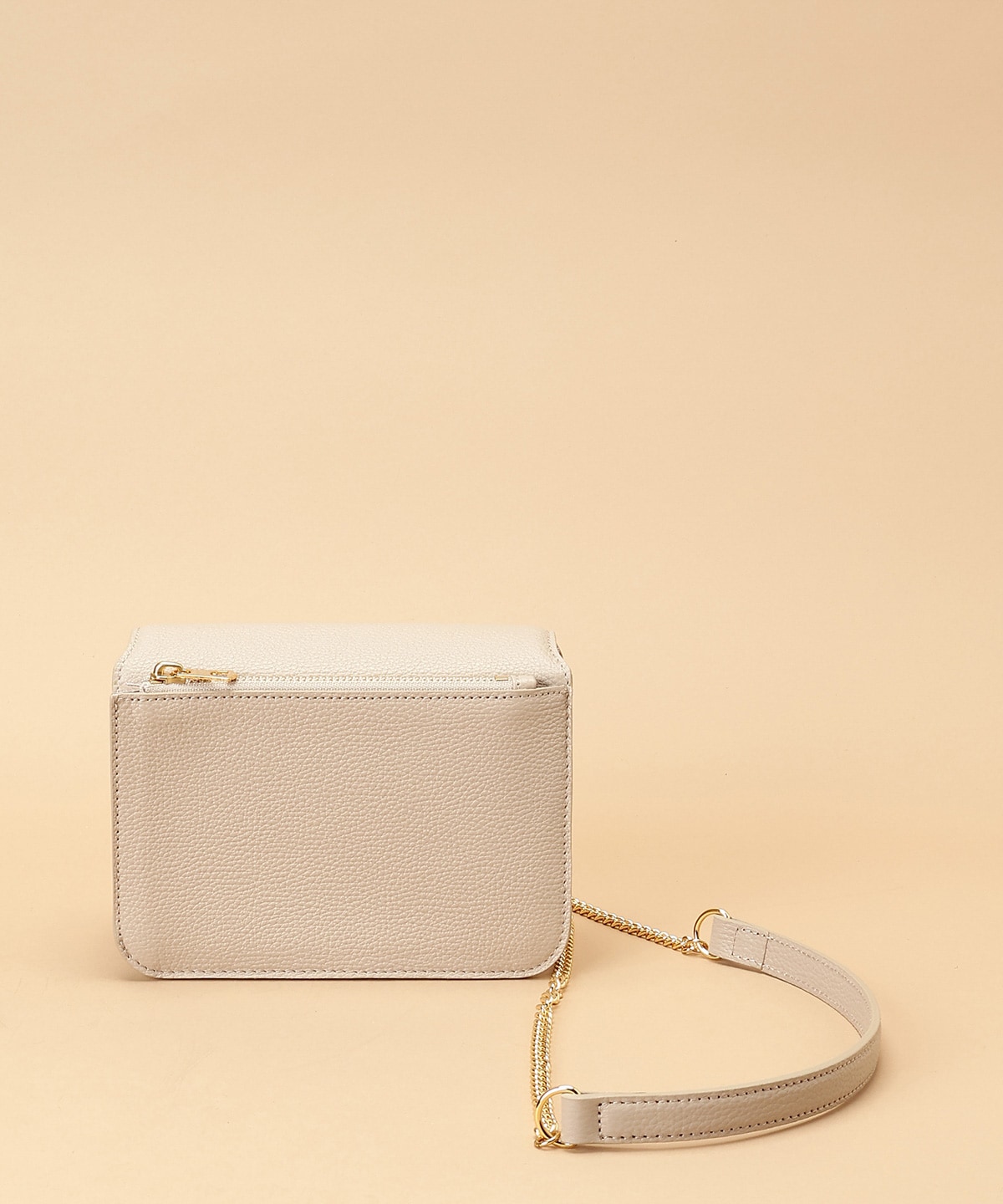 エムシュシュⅡ ショルダーバッグ 小サイズ グレージュ 00