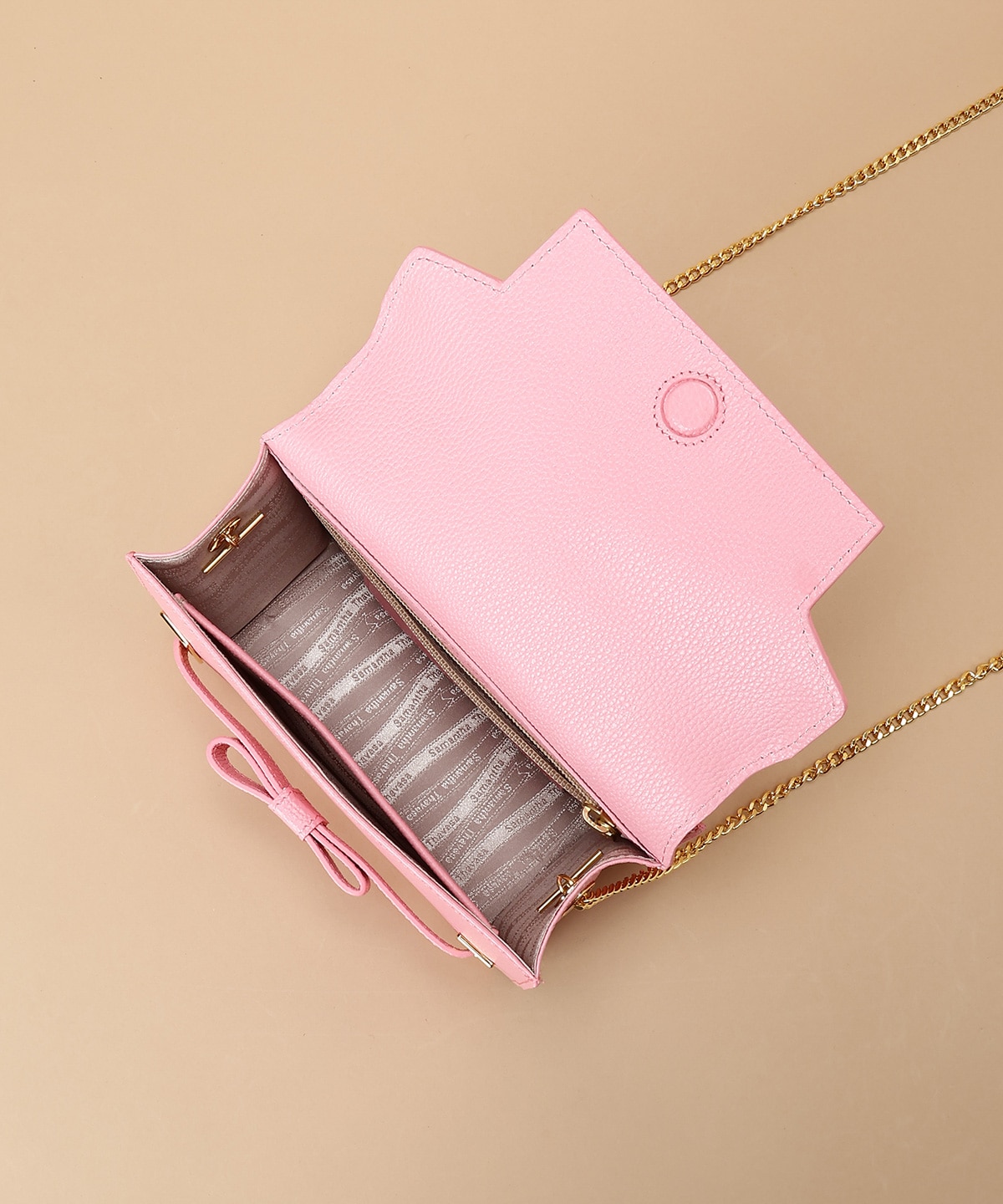 エムシュシュⅡ ショルダーバッグ 大サイズ ピンク 00