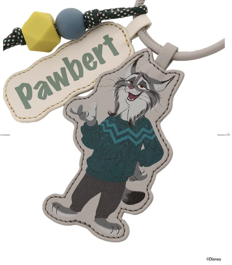 『ズートピア2』コレクション 「パウバート」バッグチャーム