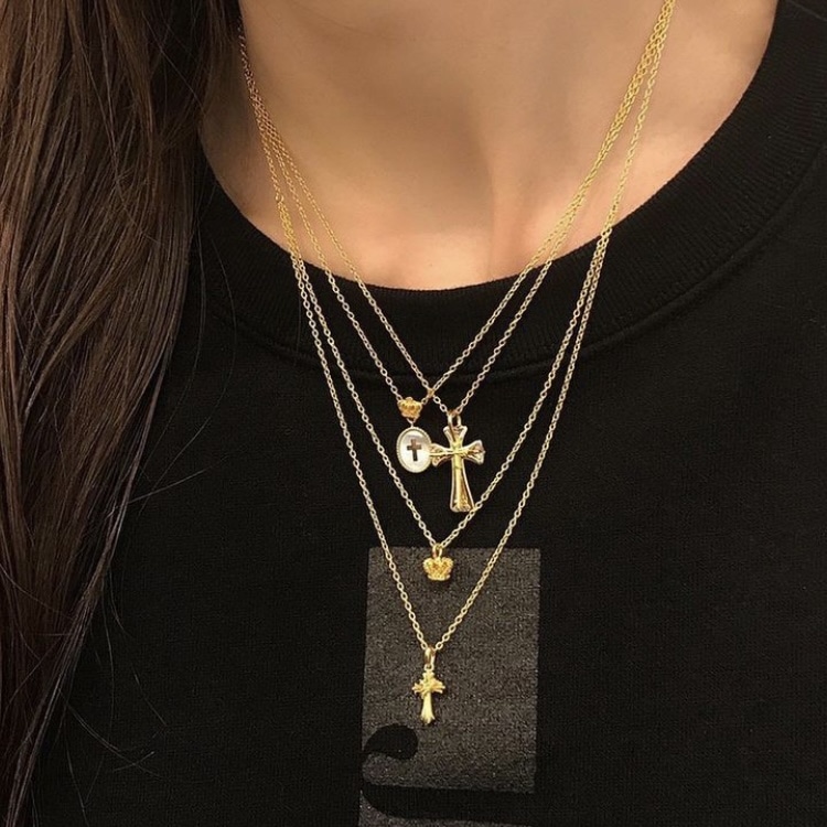 DUALISM ネックレス GOLDFINISH 50cm