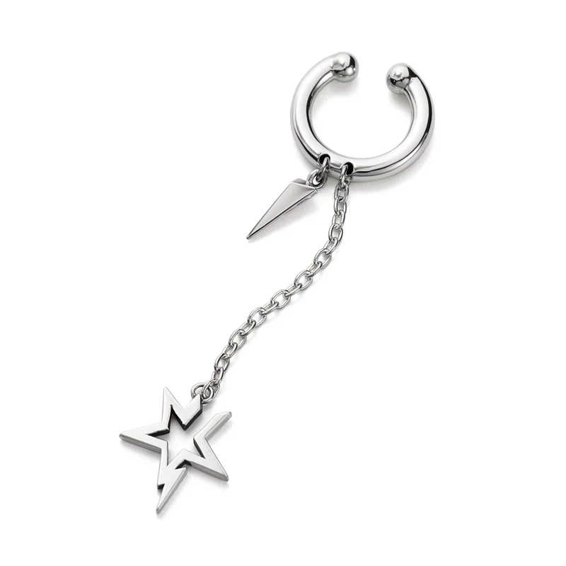 RAY OF LIGHT イヤカフ BLACKENED