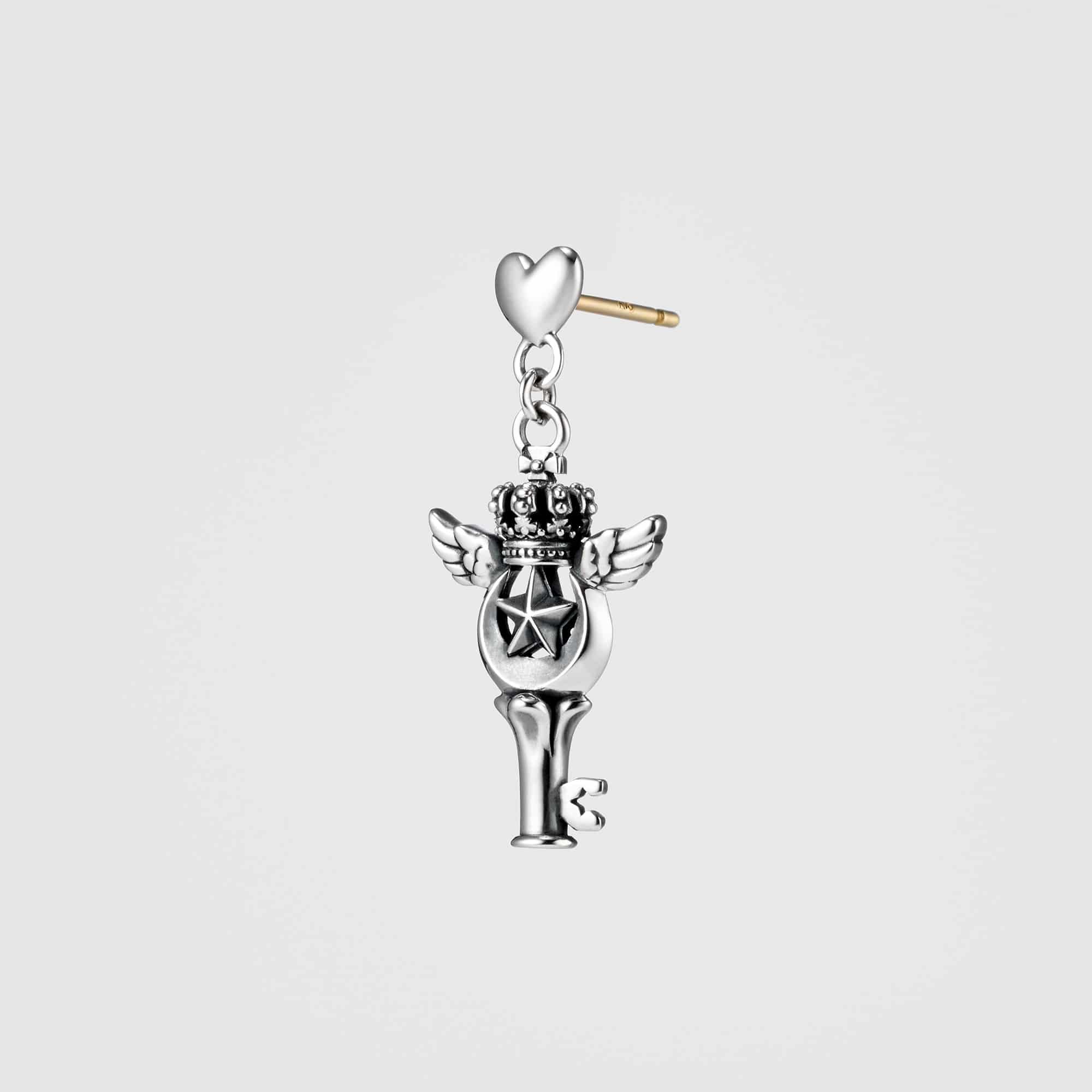 SWEET WAND ピアス(BLACKENED) BLACKENED