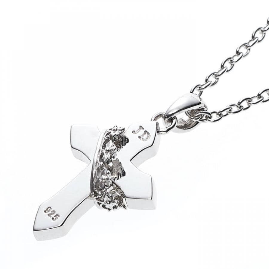 COMPASSION CROSS ネックレス PINK FINISH 45cm