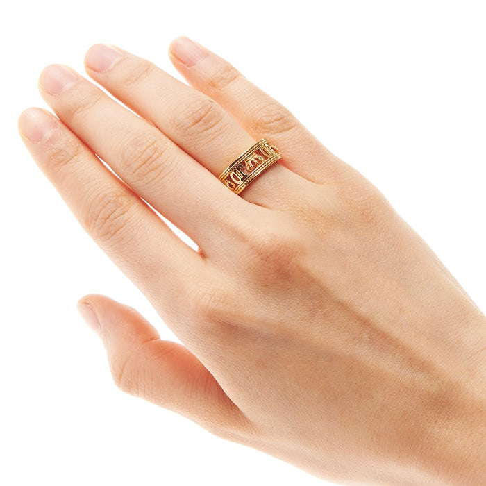  FAME リング GOLD FINISH 19号