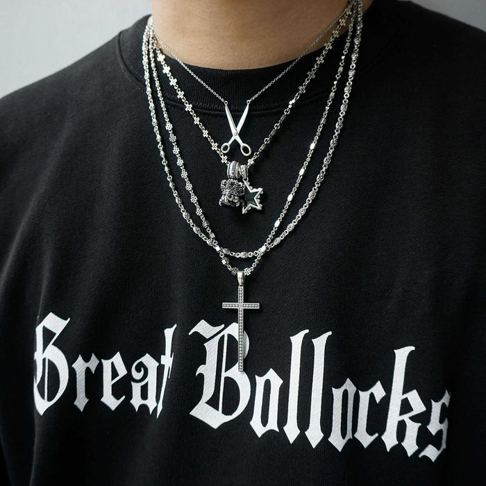 CROWNLET ペンダント BLACK