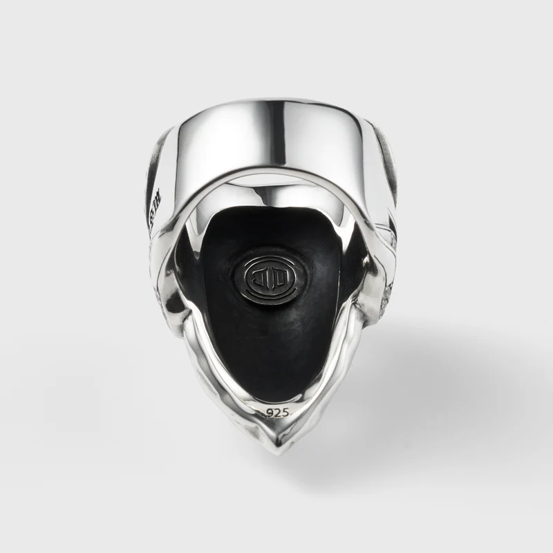 MISTAKISM リング BLACKENED/CLEAR 17号