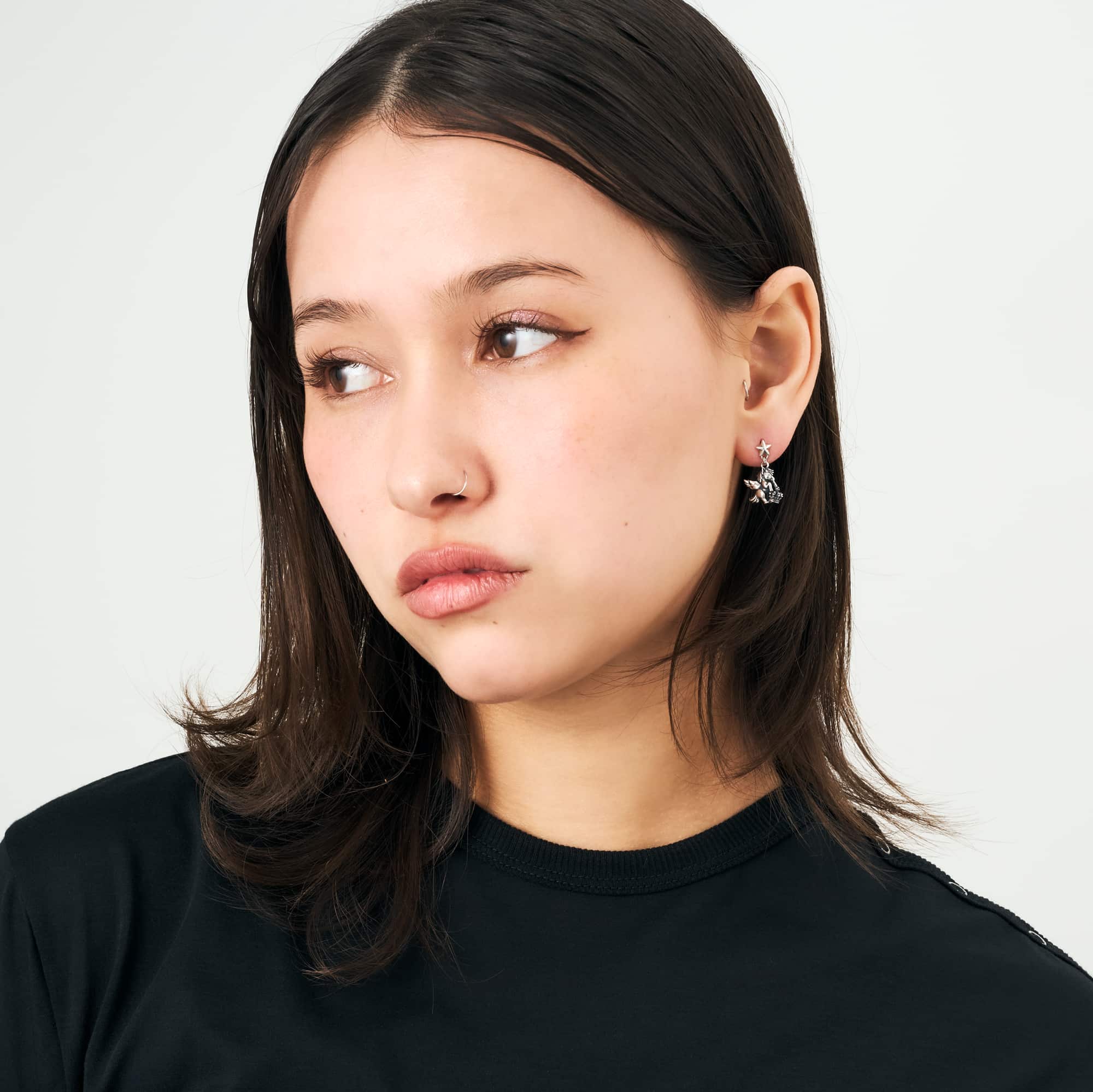 SWEET FABLE ピアス BLACKENED