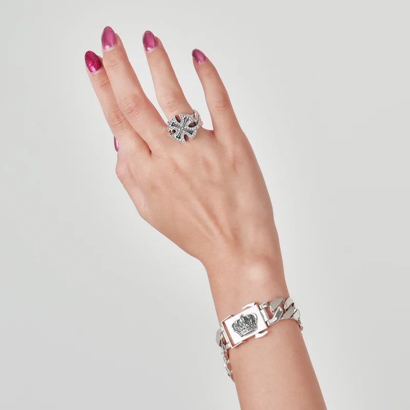 EK.S リング BLACKENED/CLEAR 13号