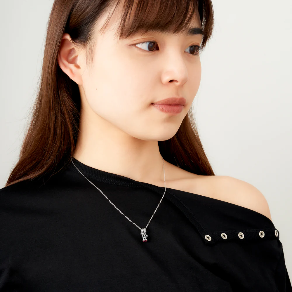 ENCHANTED CROWNLET ネックレス RED 45cm