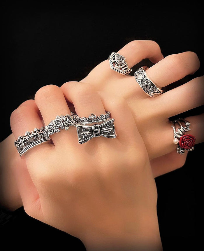 CORONATION リング GOLDFINISH/DIAMOND 21号