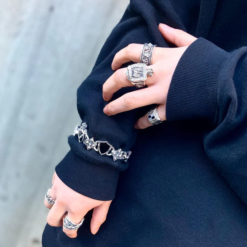 EMINENCE リング BLACKENED 15号