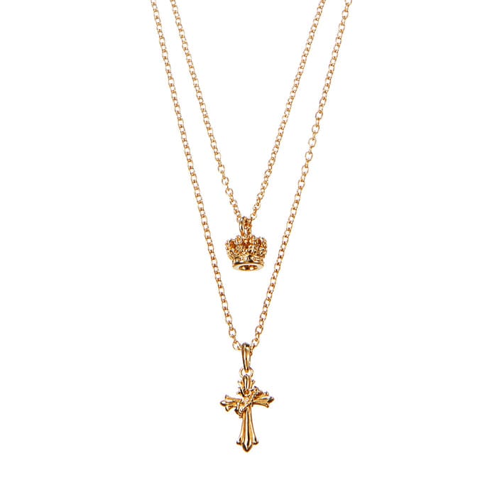 DUALISM ネックレス GOLDFINISH 50cm