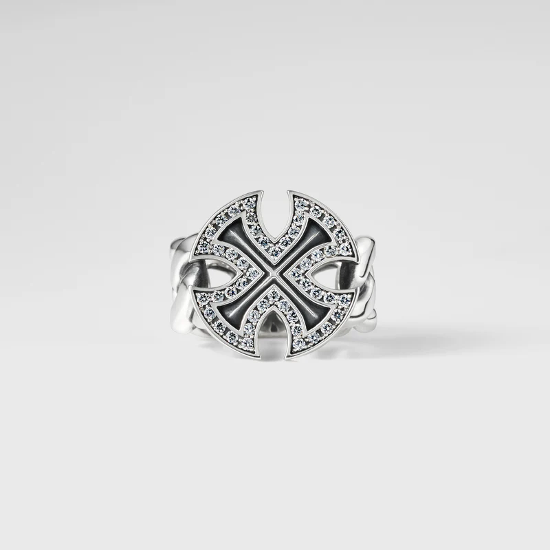 EK.S リング BLACKENED/CLEAR 13号