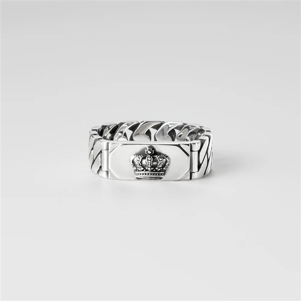 EVER-LINKED リング BLACKENED 9号