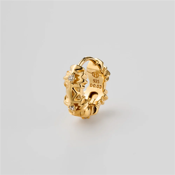 YOUR SHADOW ピアス GOLDFINISH