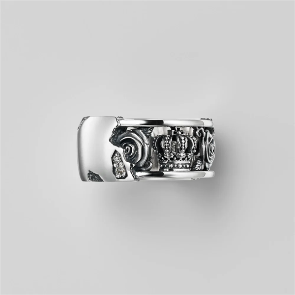 YOUR LOVE(DIAMOND) リング BLACKENED/DIAMOND 5号