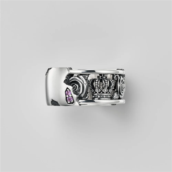 YOUR LOVE(AMETHYST) リング BLACKENED/AMETHYST 5号