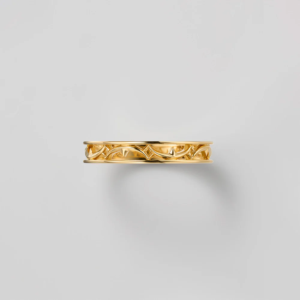 YOUR ROOTS リング GOLDFINISH 11号