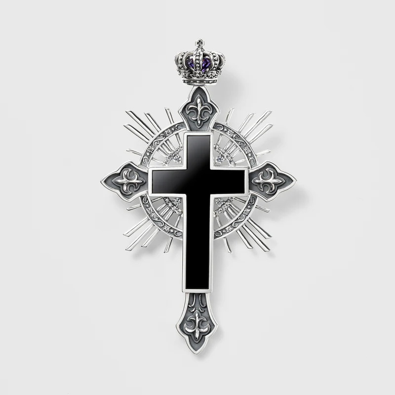 RIGHT THERE ペンダント BLACKENED