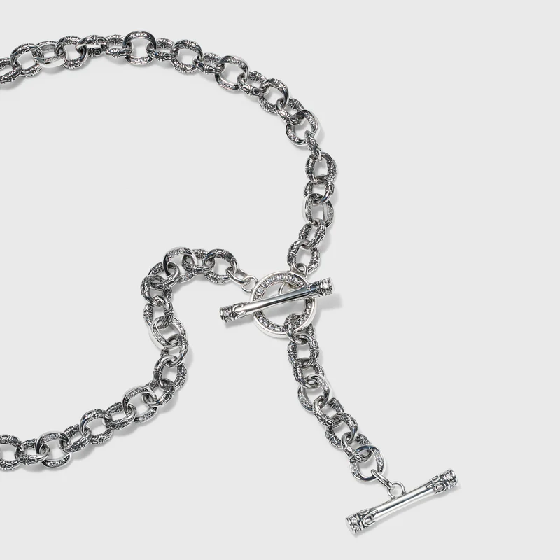 EVERLASTING ネックレス BLACKENED/CLEAR