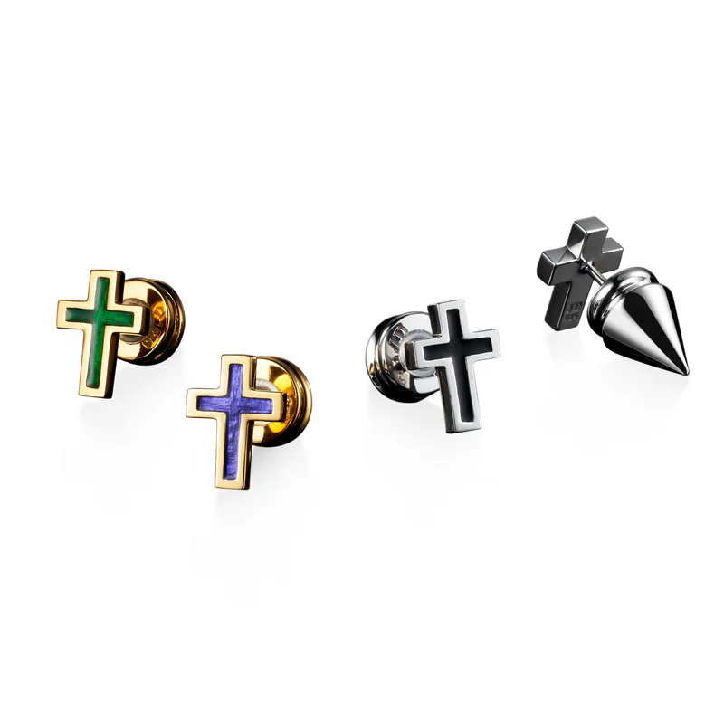 PURITY SPIKE CROSS ピアス | ジャスティン デイビス（JUSTIN