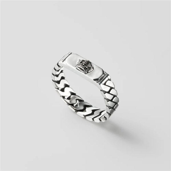 EVER-LINKED リング BLACKENED 13号