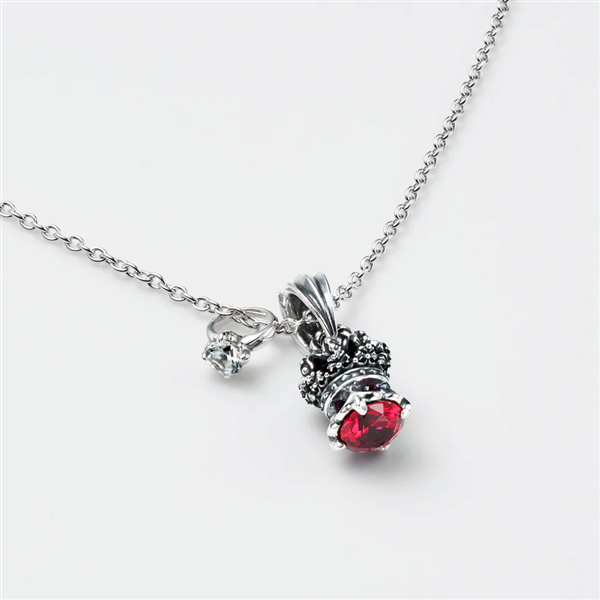 ENCHANTED CROWNLET ネックレス RED 40cm