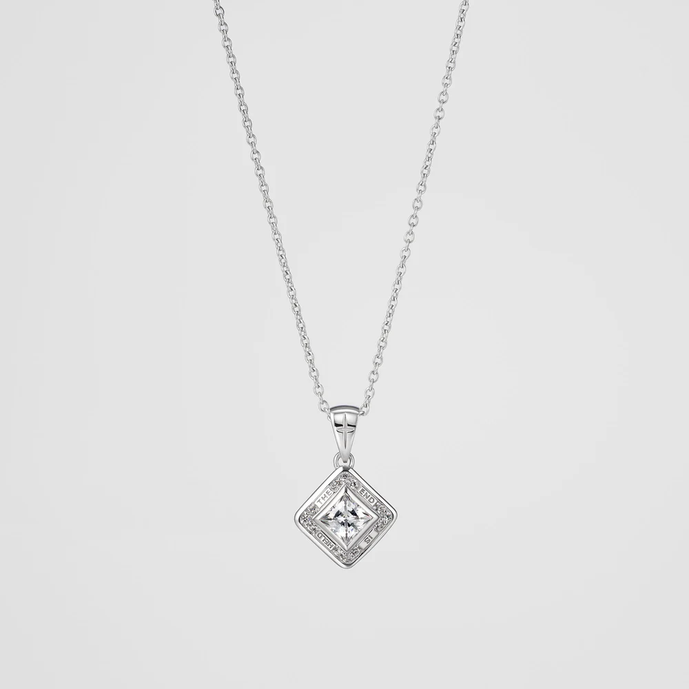 ENCHANTED GEM ネックレス(CLEAR) SHINY/CLEAR 45cm