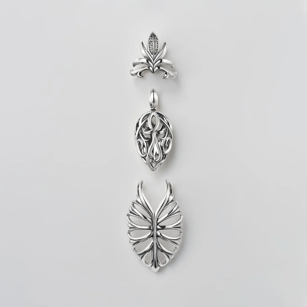 YOUR BOND ペンダント BLACKENED/DIAMOND