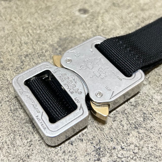 bagjack】cobra 25mm belt(Black)｜ MSPCプロダクト ソート｜名古屋